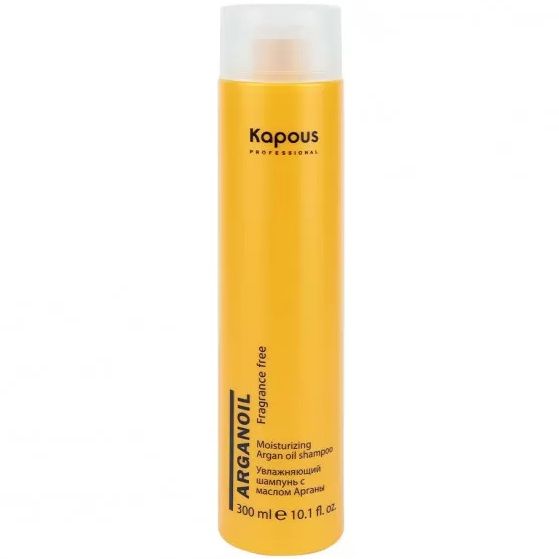 Moisturizing shampoo with argan oil «Arganoil» Kapous 300 ml